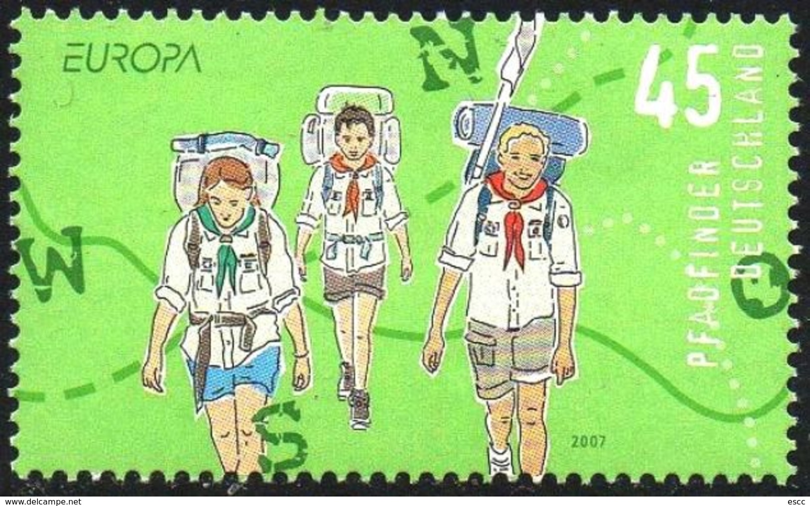 Mint Stamp  Europa CEPT 2007  From Germany - 2007