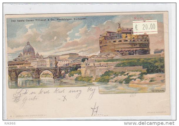 ROMA ITALY Nice Postcard - Pontes