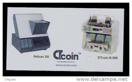 Test Note "CT Coin" Testnote, 20 EURO, Beids. Druck, RRR, UNC - Other & Unclassified