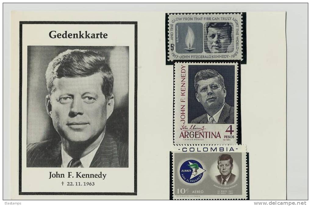 =USA   KENNEDY 1963 - Cartes Souvenir