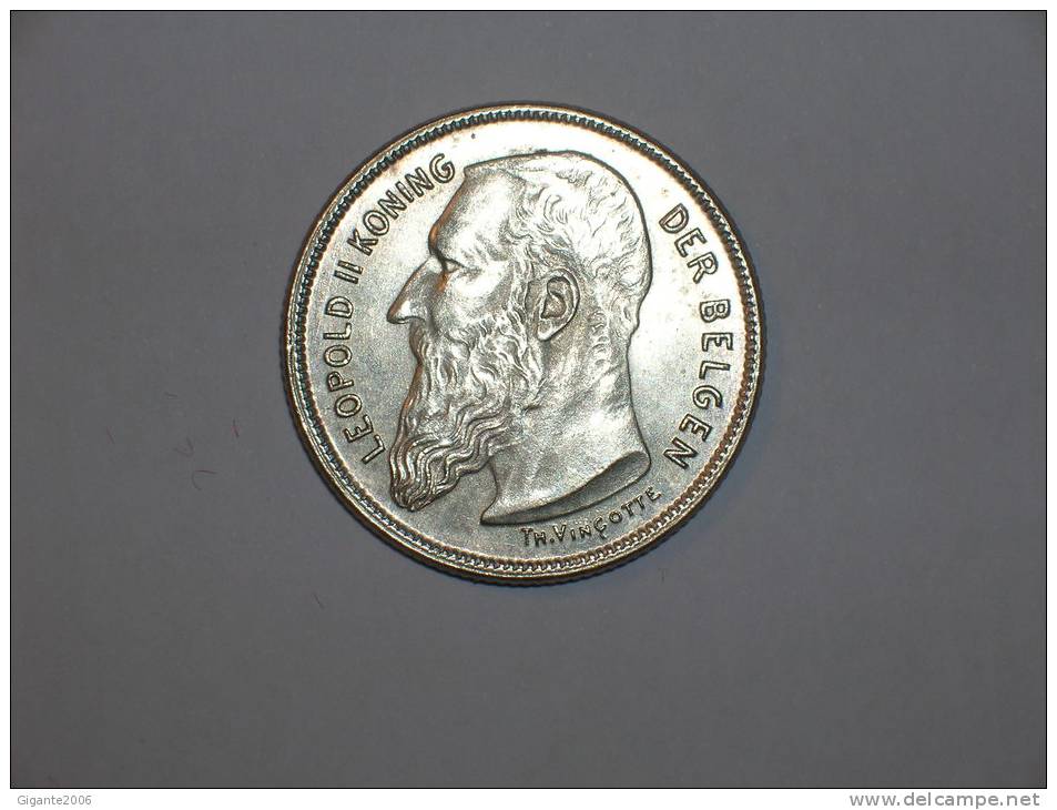 Bélgica 2 Francos 1909  Belgie UNC (4657) - 2 Francs