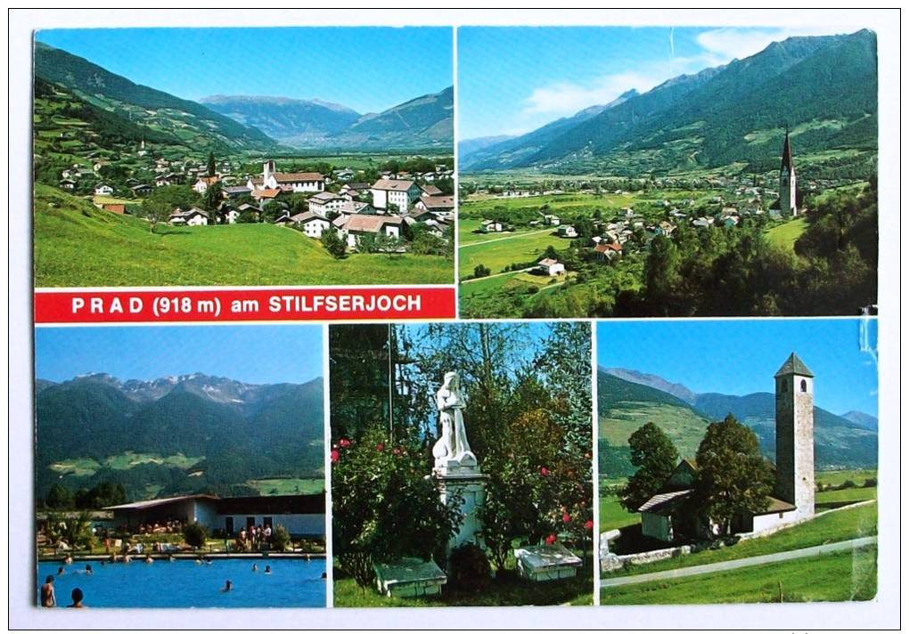 PRATO ALLO STELVIO - Prad Am Stilfserjoch Vedutine Viaggiata - Bolzano (Bozen)