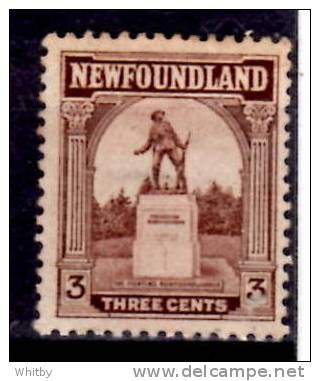 Newfoundland 1923 3 Cent War Memorial Issue #133 - 1908-1947