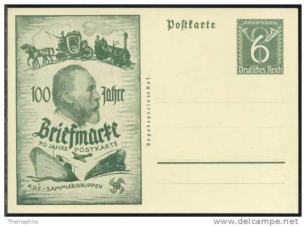 TRAIN - ALLEMAGNE - III REICH / ENTIER POSTAL ILLUSTRE (ref 2368) - Sonstige & Ohne Zuordnung