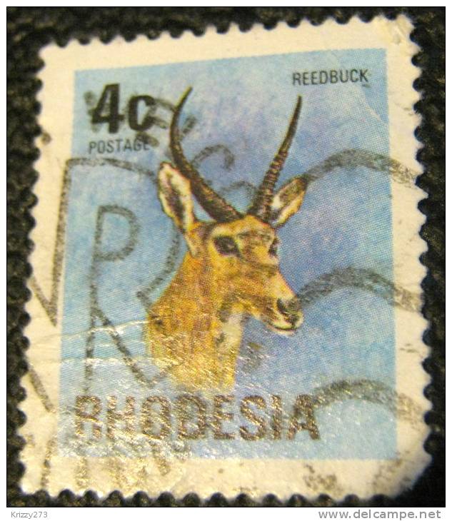 Rhodesia 1974 Reedbuck 4c - Used - Rhodésie (1964-1980)