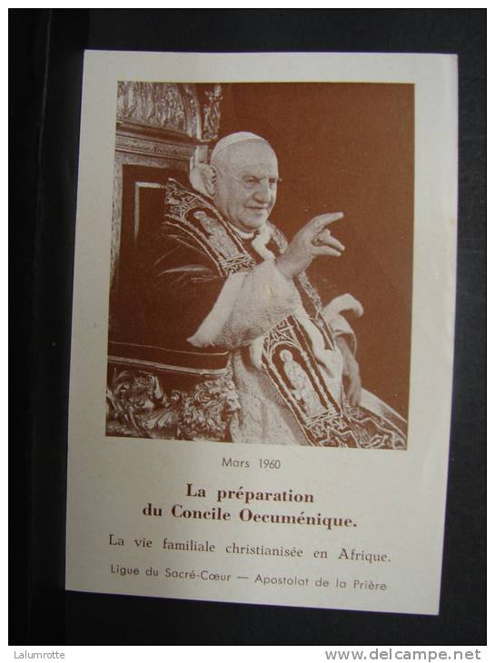 IP. 11. Mars 1960. La Préparation Du Concile Oecuménique - Religion & Esotérisme
