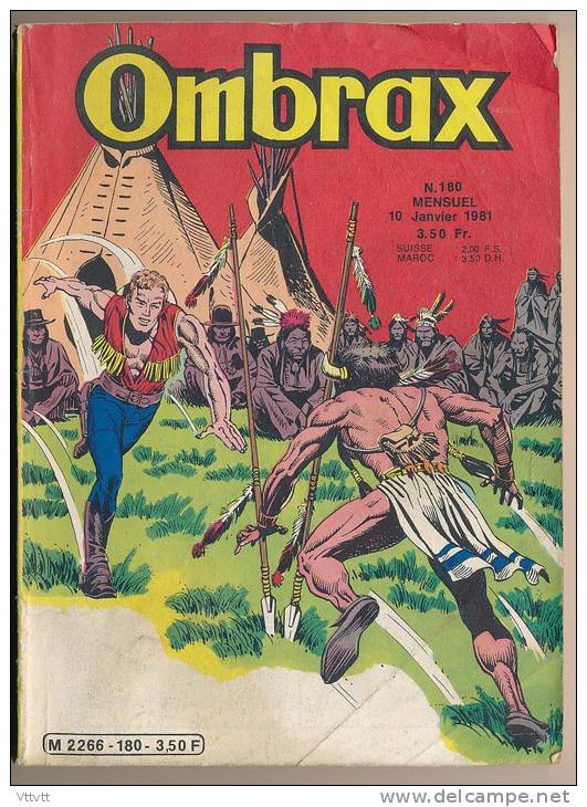 OMBRAX : N° 180 (10 Janvier 1981) - Ombrax