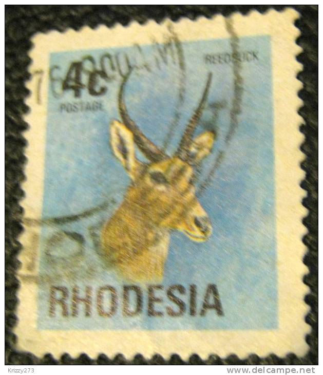 Rhodesia 1974 Reedbuck 4c - Used - Rhodesien (1964-1980)