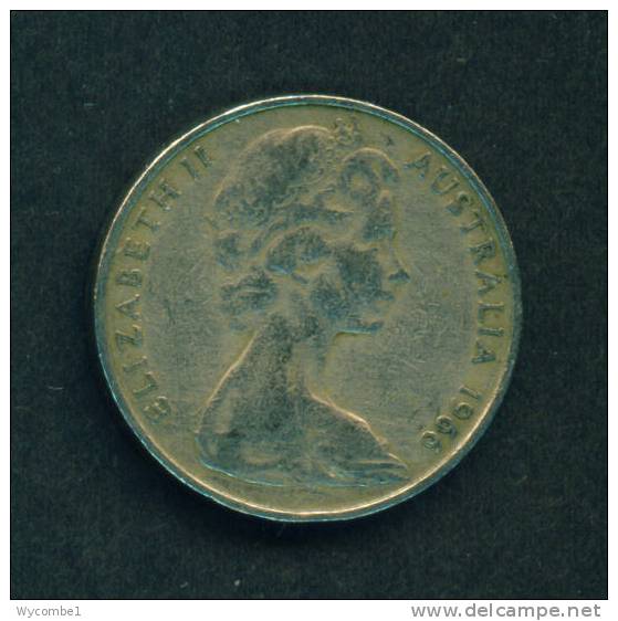 AUSTRALIA  -  1966  20 Cents  Circulated As Scan - 20 Cents