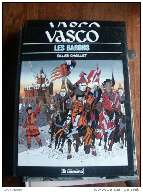 EO VASCO T5 LES BARONS   CHAILLET  LE LOMBARD - Vasco