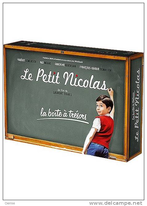 Le Petit Nicolas  °°°° La Boite A Tresors   (( 1 Livre , 1 Cd , 1 Double Dvd , + 9 Cartes De Sempe  )) - Other & Unclassified