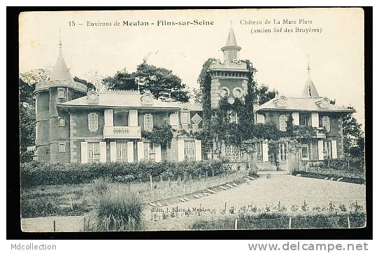 78 FLINS SUR SEINE / Le Château De La Mare Plate / - Flins Sur Seine