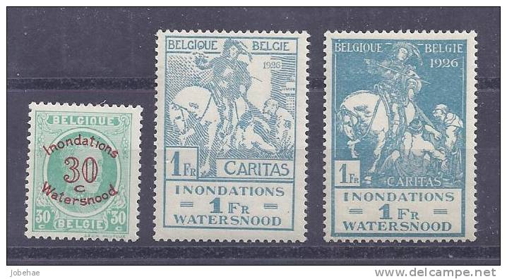 Belgie Postfris Frais Poste YT 237-239 - Unused Stamps