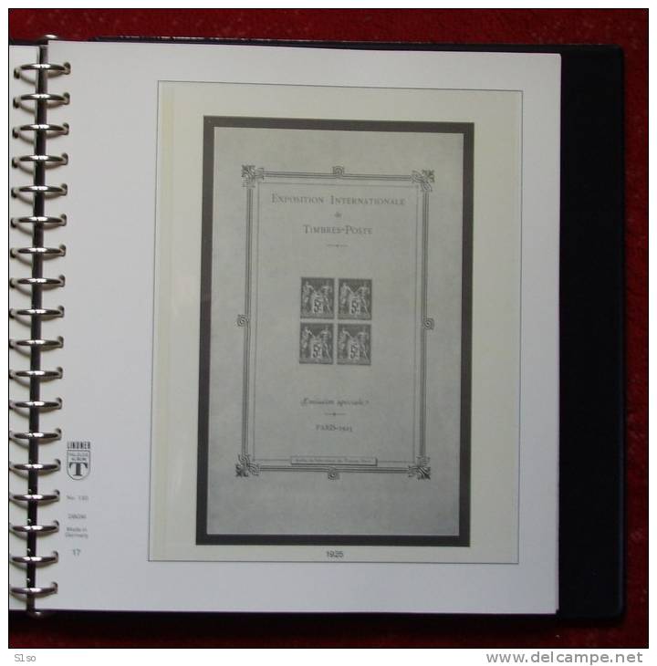 Pages FRANCE De 1849 à 2001 Dans  9 Albums + 9 étuis LINDNER T (pages Plastiques+ Feuilles Pré Imprimées). GROSSE VALEUR - Bindwerk Met Pagina's