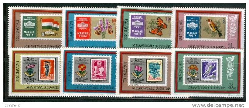 HUNGARY - 1973. IBRA-Intl.Phil.Exhibition Cpl.Set MNH! - Nuovi