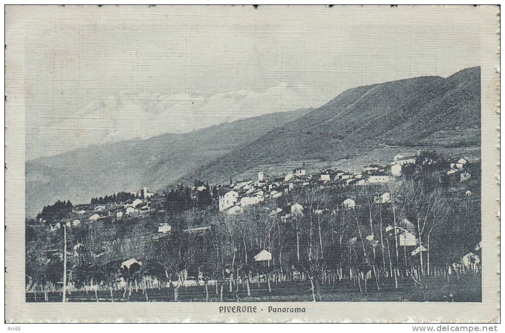 PIVERONE -  PANORAMA VG 1914  BELLA FOTO D´EPOCA ORIGINALE 100% - Tarjetas Panorámicas