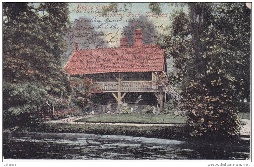 WATFORD Swiss Cottage Cassiobury Park (1904) - Hertfordshire