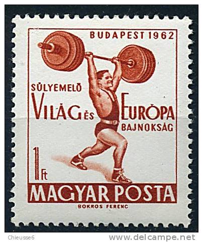 Hongrie ** N° 1525 - Championants D'haltérophilie - Unused Stamps
