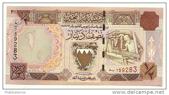 Bahrein - 1/2 Dinar    ++++++ - Bahreïn