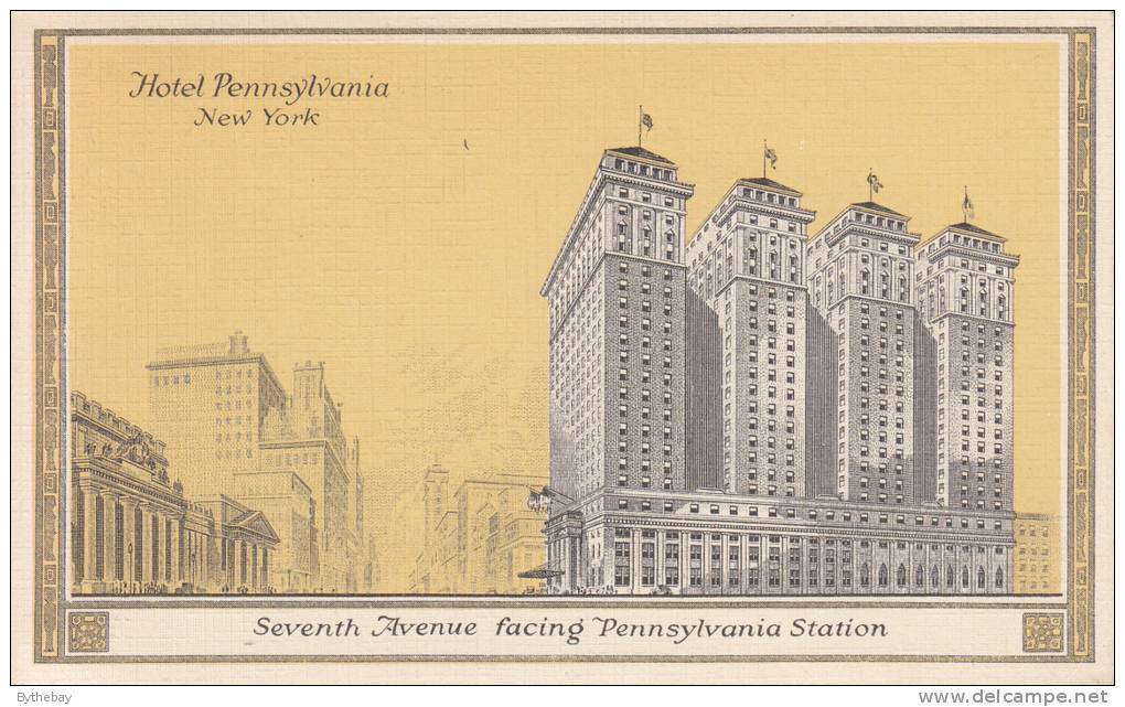 Hotel Pennsylvania, New York - Seventh Avenue Facing Pennsylvania Station - Hotels & Restaurants