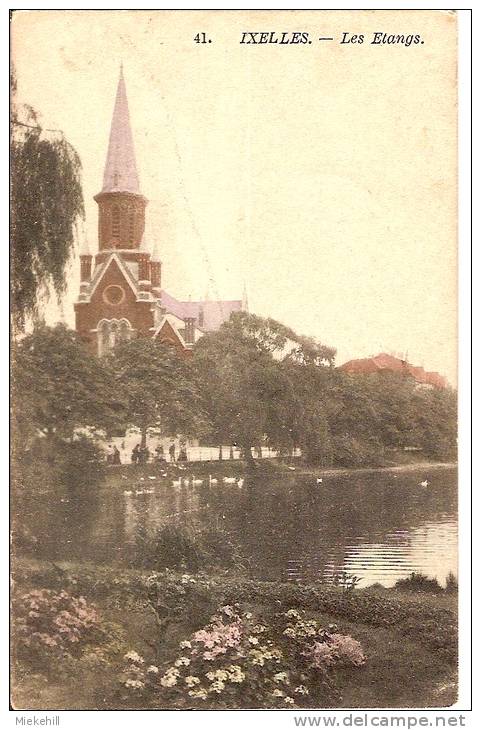 IXELLES-LES ETANGS-EGLISE - Ixelles - Elsene