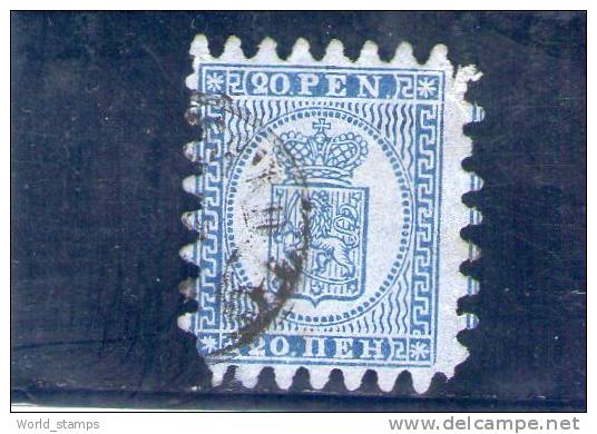 FINLANDE 1866-70 O - Usati