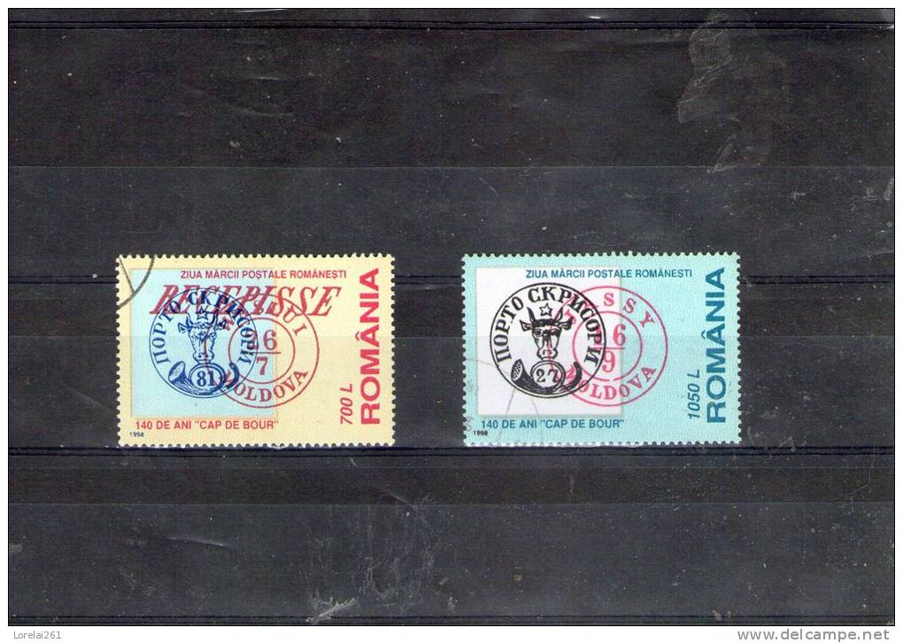 1998 -  Journee Du Timbre  Mi No 5338/5339 Et Yv No 4470/4471 - Used Stamps
