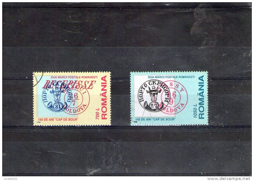 1998 -  Journee Du Timbre  Mi No 5338/5339 Et Yv No 4470/4471 - Gebraucht