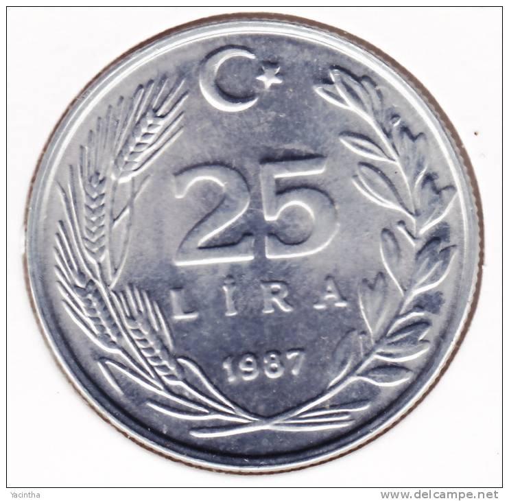 @Y@   Turkije  25 Lira 1987          (2020) - Turchia