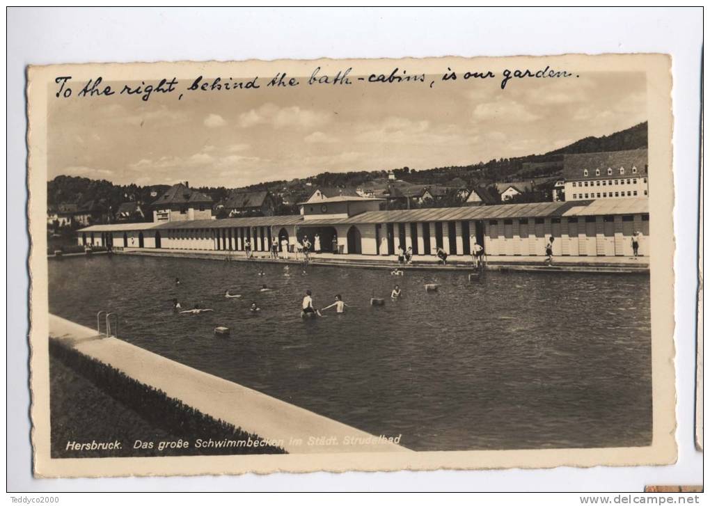 HERSBRUCK Das Grosse Schwimmbeckn Im Stadt. Strudelhad - Hersbruck