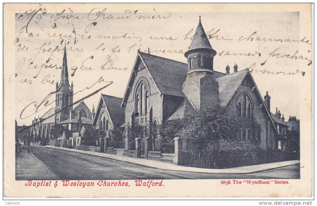 WATFORD Baptist And Wesleyan Churches (1904) - Hertfordshire