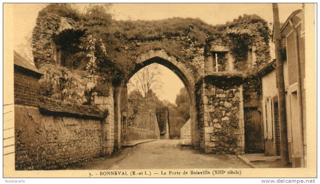 CPA 28 BONNEVAL LA PORTE DE BOISVILLE 1939 - Bonneval