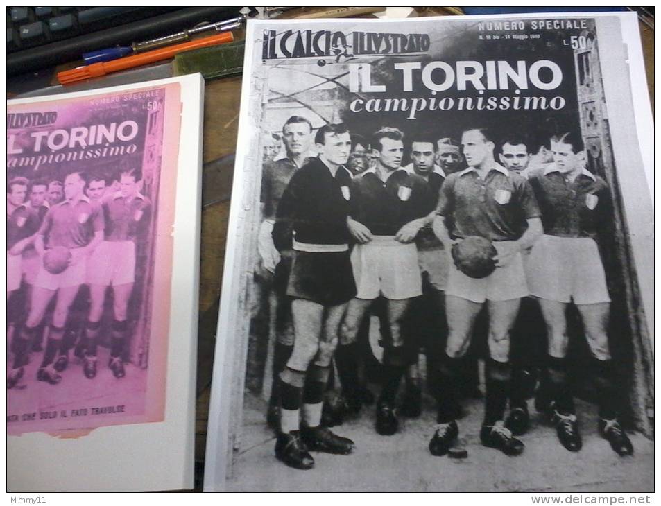 NUMERO SPECIALE - N°19 Del14-05-49 - Il Torino Campionissimo - Copia Tipografica Dell'Originale - Deportes