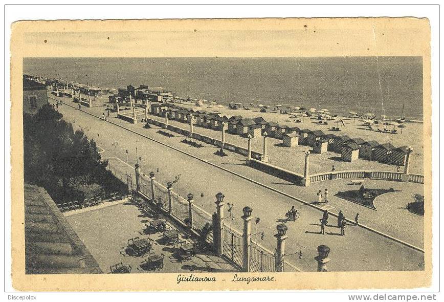 G1534 Giulianova (Teramo) - Lungomare - Old Mini Card / Non Viaggiata - Autres & Non Classés