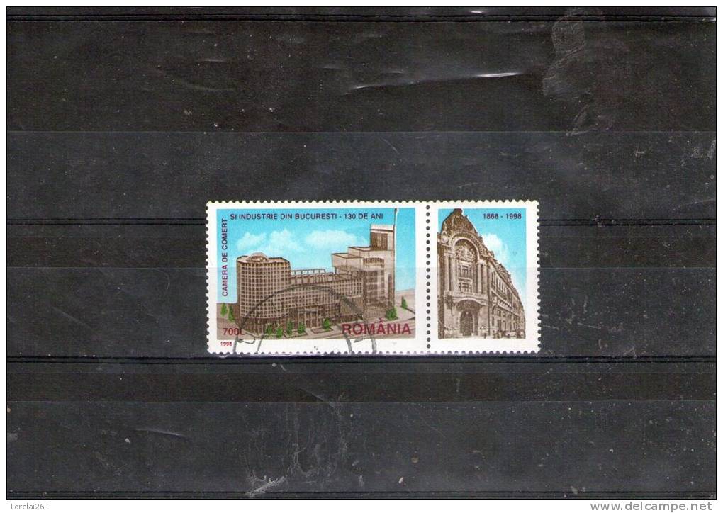 1998 - Chambre De Commeerce Mi No 5293 Et Yv No 4431 Avec Vignette - Used Stamps