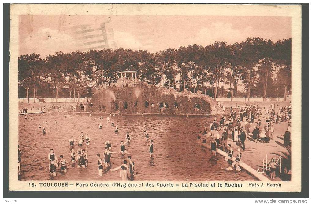 CP TOULOUSE Parc Général D'hygiène Et Des Sports - La Piscine Et Le Rocher - Toulouse