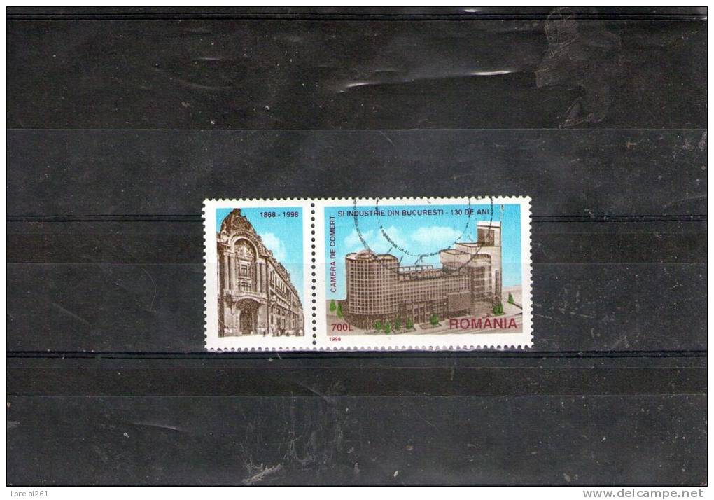 1998 - Chambre De Commeerce Mi No 5293 Et Yv No 4431 Avec Vignette - Used Stamps