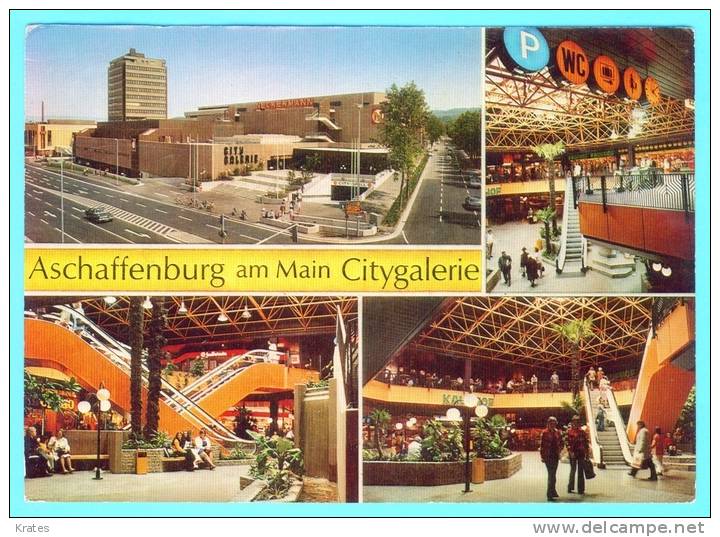 Postcard - Aschaffenburg Am Main Citygalerie     (V 15845) - Aschaffenburg