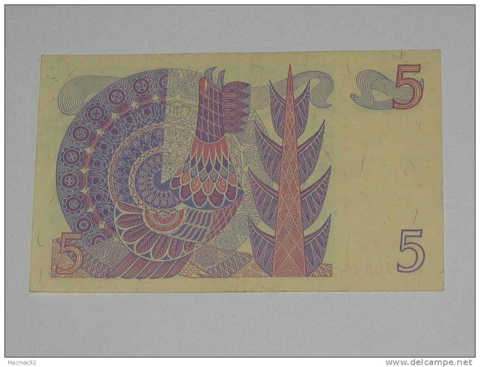 5 Fem Kronor Sveriges Riksbank 1979 - SUEDE - - Sweden