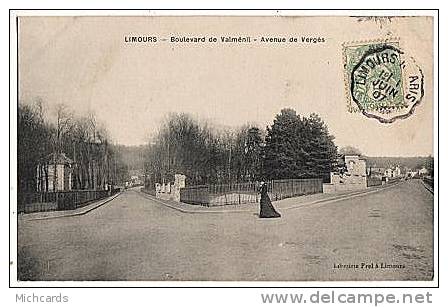 CPA 91 LIMOURS - Boulevard De Valmenil - Avenue De Verges - Limours