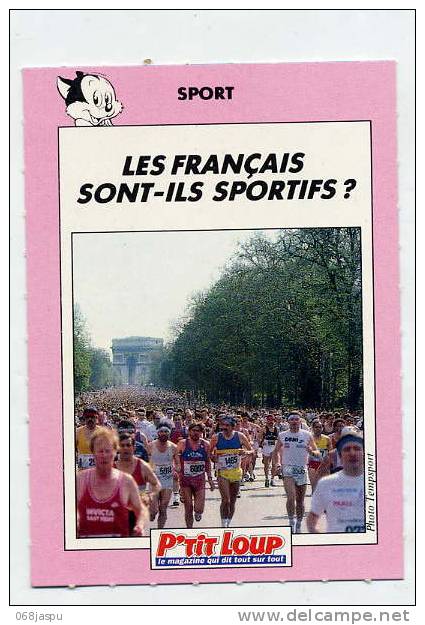 Image P'tit Loup Sport Marathon Paris - Sports
