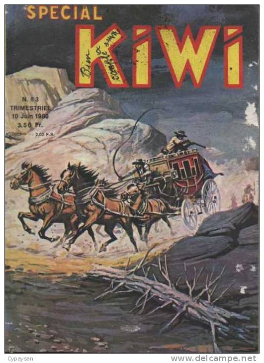 KIWI SPECIAL N° 83 BE LUG 06-1980 - Kiwi