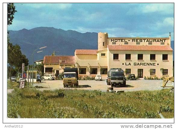 LKW Gefahrgut Magirus Deutz Renault R4 Hotel La Garenne Le Boulou 66 France 70er - Camions & Poids Lourds