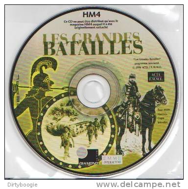 Les GRANDES BATAILLES - CD-ROM - CD