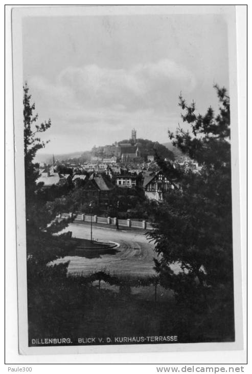 Dillenburg - Blick Von Der Kurhaus Terrasse - Dillenburg