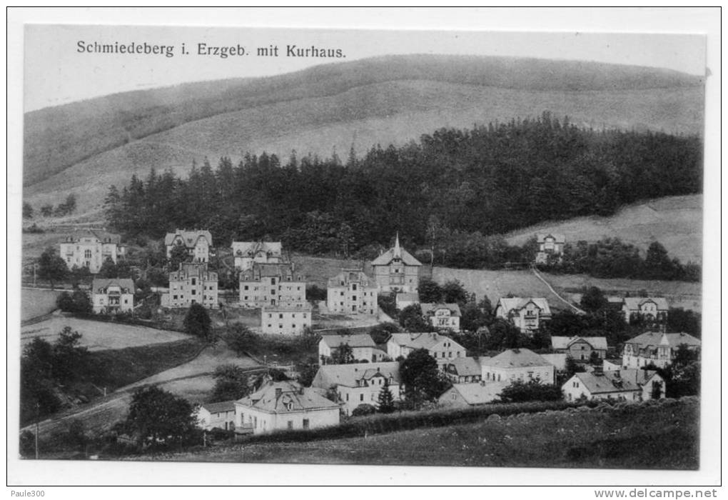 Schmiedeberg Im Erzgebirge - Mit Kurhaus - Schmiedeberg (Erzgeb.)