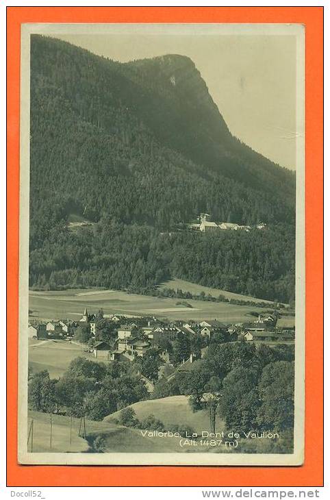 Suisse - Vallorbe  "  La Dent De Vaulion ( Alt 1487m )  " Style Carte Photo - Orbe