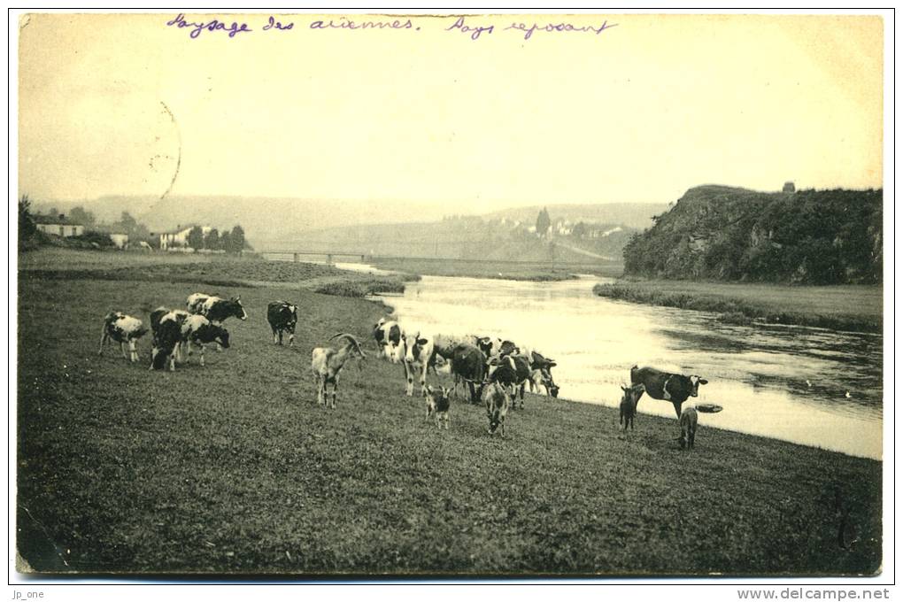 Précurseur  Belgique - LA SEMOIS - CUGNON   Paysages Choisis Des Ardennes   Animation - Bertrix