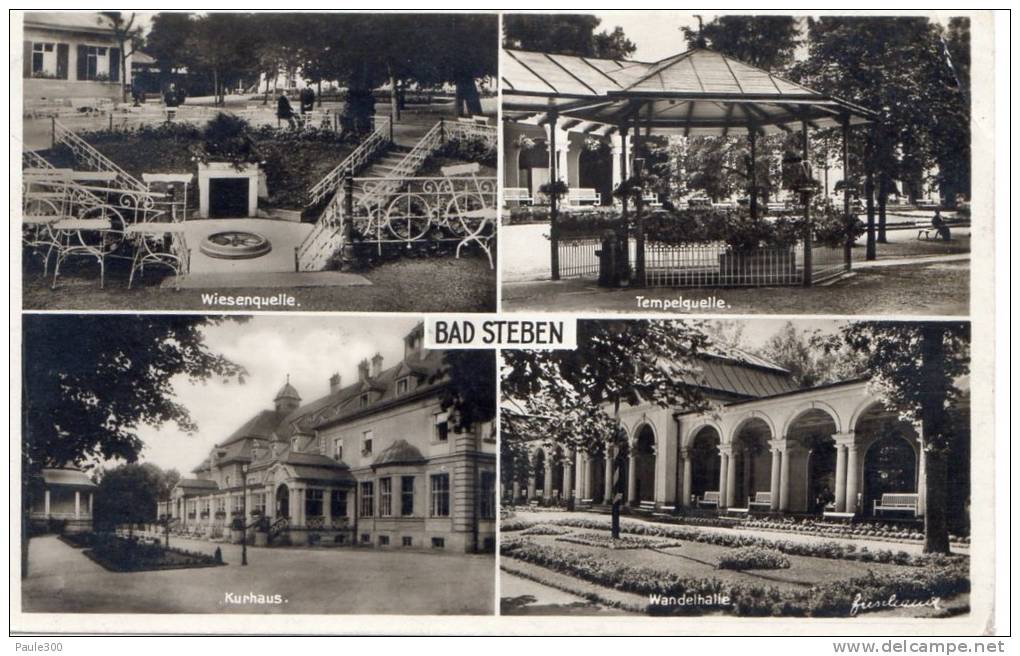 Bad Steben - Mehrbildkarte - Bad Steben