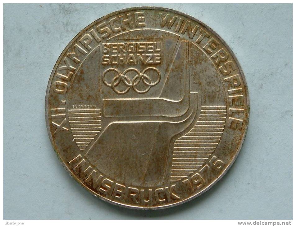 1976 Olympische Winterspiele Innsbruck - 100 Schilling / KM 2929 ( Uncleaned Coin / For Grade, Please See Photo ) !! - Austria